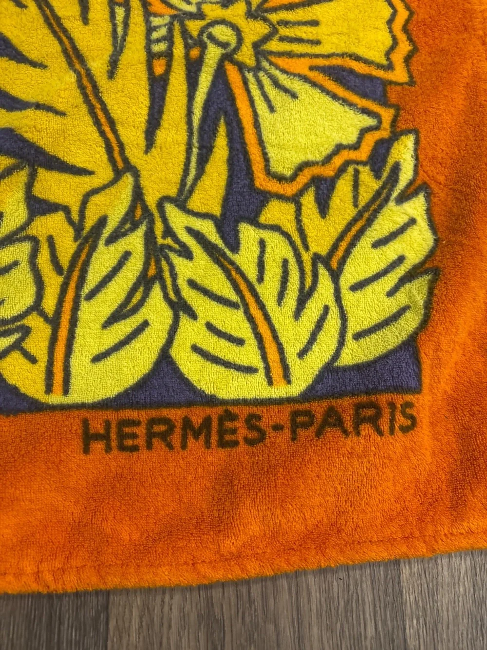 Hermes Paris Beach Towel